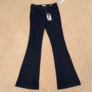 Sofia by Sofia Vergara Black Flare Jeans
